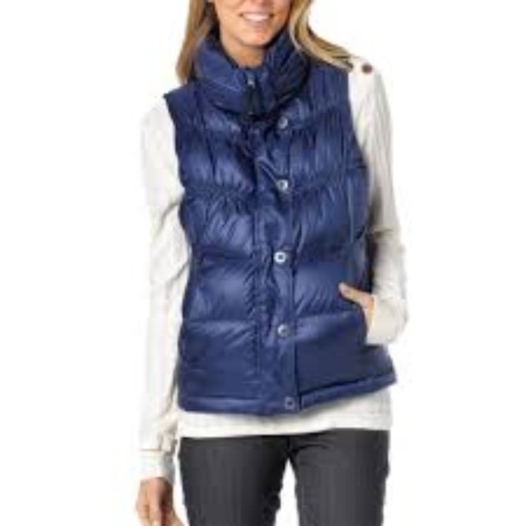 Prana Jackets & Blazers - Prana Milly Down Puffer Vest - Blue S